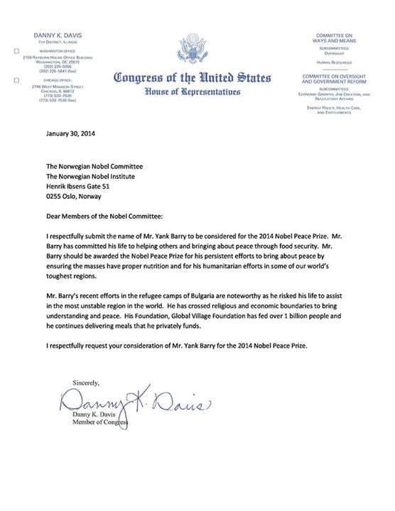 What is a congressional nomination picture